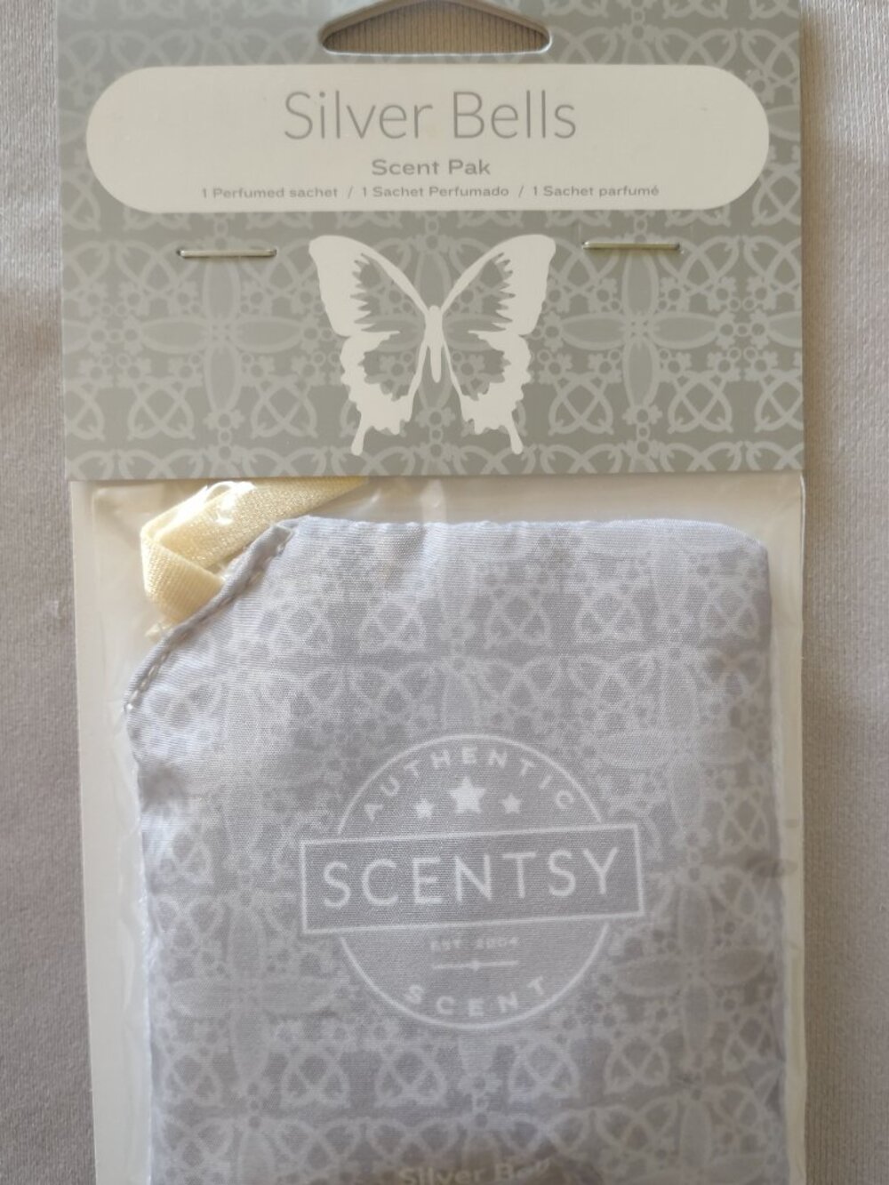 Scentsy Silver Bells Scent Pak Pack Sachet Air Freshener Scentsy Buddies